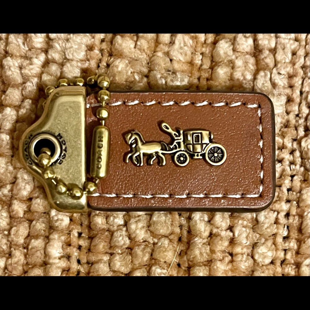 COACH Mini RILEY HERO 3D SADDLE Hang Tag - NWOTs